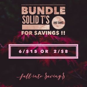 Men’s/women’s T’s and Tanks